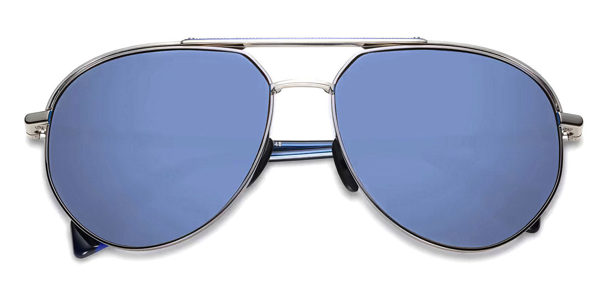 Etnia Barcelona® Vinita ETB 4 VINITA 62S SLBL - SLBL Silver/Blue Sunglasses