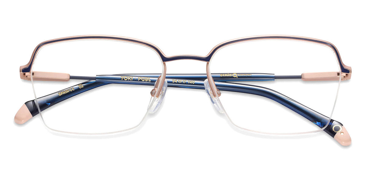 Etnia Barcelona® Yoki ETB 4 YOKI 54O PGBL - PGBL Pinkgold/Blue Eyeglasses