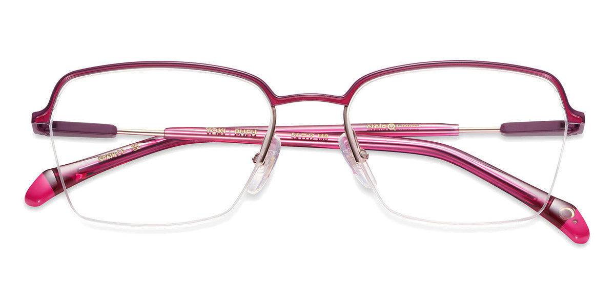 Etnia Barcelona® Yoki ETB 4 YOKI 54O PUFU - PUFU Purple/Pink Eyeglasses