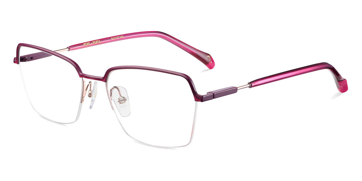 Etnia Barcelona® Yoki ETB 4 YOKI 54O PUFU - PUFU Purple/Pink Eyeglasses