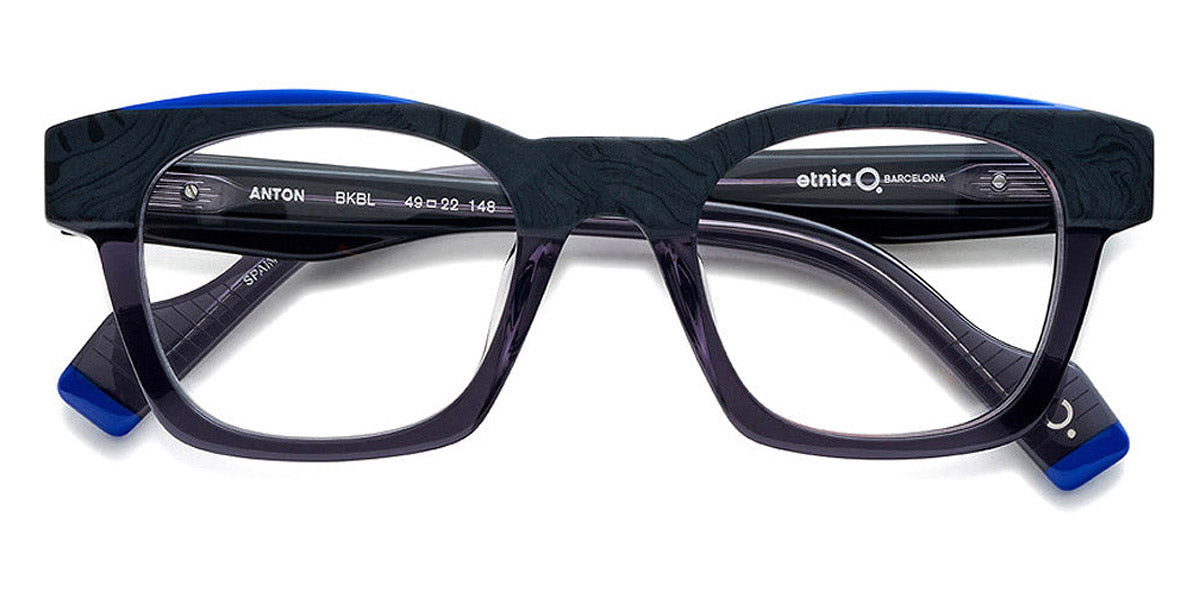 Etnia Barcelona® ANTON 5 ANTON 49O BKBL - BKBL Black/Blue Eyeglasses