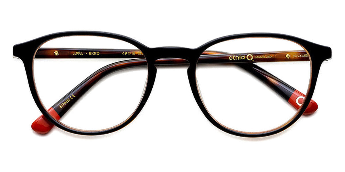 Etnia Barcelona® APPA 5 APPA 49O BKRD - BKRD Black/Red Eyeglasses