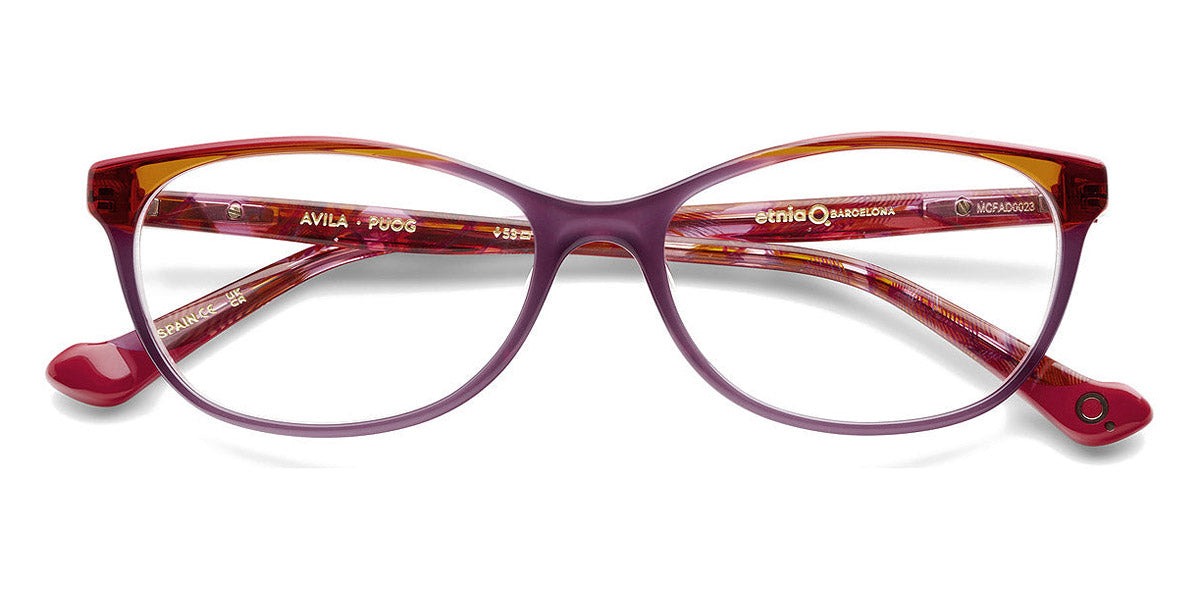 Etnia Barcelona® AVILA 5 AVILA 51O PUOG 51 - PUOG Purple/Orange Eyeglasses