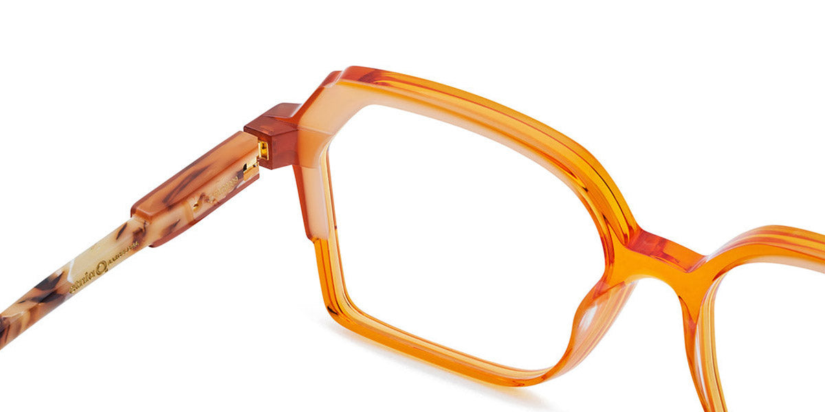 Etnia Barcelona® BADEN 5 BADEN 55O OGBR - OGBR Orange/Brown Eyeglasses