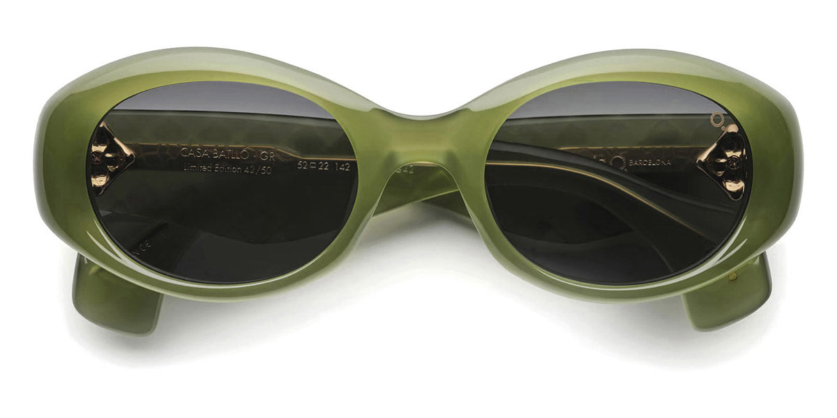 Etnia Barcelona® Casa Batllo ETB 5 BATLLO 52S GR - GR Green Sunglasses