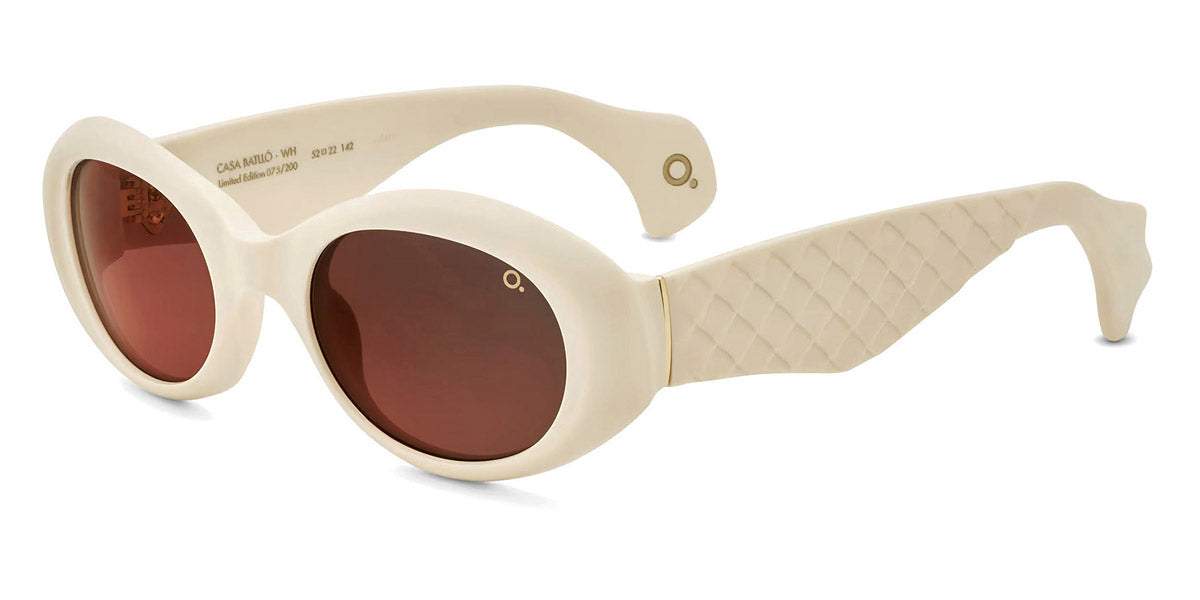 Etnia Barcelona® Casa Batllo ETB 5 BATLLO 52S WH - WH White Sunglasses