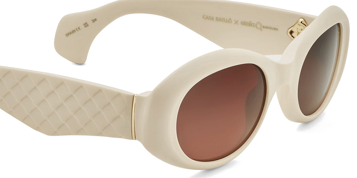 Etnia Barcelona® Casa Batllo ETB 5 BATLLO 52S WH - WH White Sunglasses