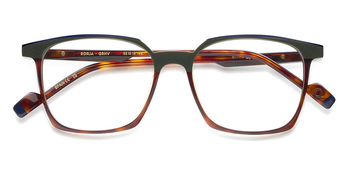 Etnia Barcelona® BORJA 5 BORJA 53O GRHV - GRHV Green/Havana Eyeglasses