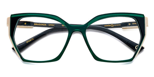 Etnia Barcelona® BRAGANZA 5 BRAGAN 55O GRBK - GRBK Green/Black Eyeglasses