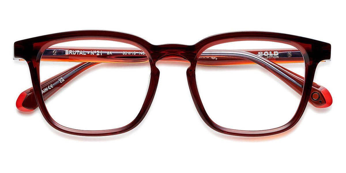 Etnia Barcelona® BRUTAL NO.21 5 BRUT21 50O BR - BR Brown Eyeglasses