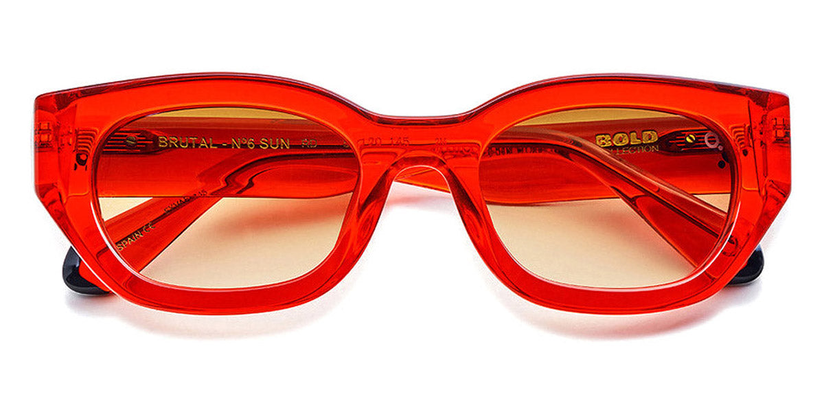 Etnia Barcelona® BRUTAL NO.06 SUN 5 BRUTA6 51S RD - RD Red Sunglasses