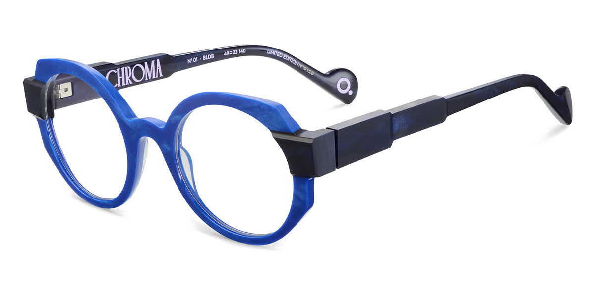 Etnia Barcelona® Chroma N01 ETB 5 CHR001 49O BLDB - BLDB Blue/Blue Eyeglasses