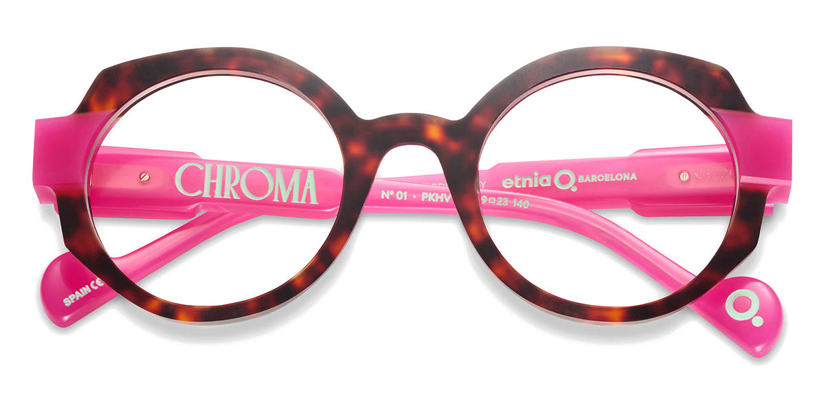 Etnia Barcelona® Chroma N01 ETB 5 CHR001 49O PKHV - PKHV Pink/Havana Eyeglasses