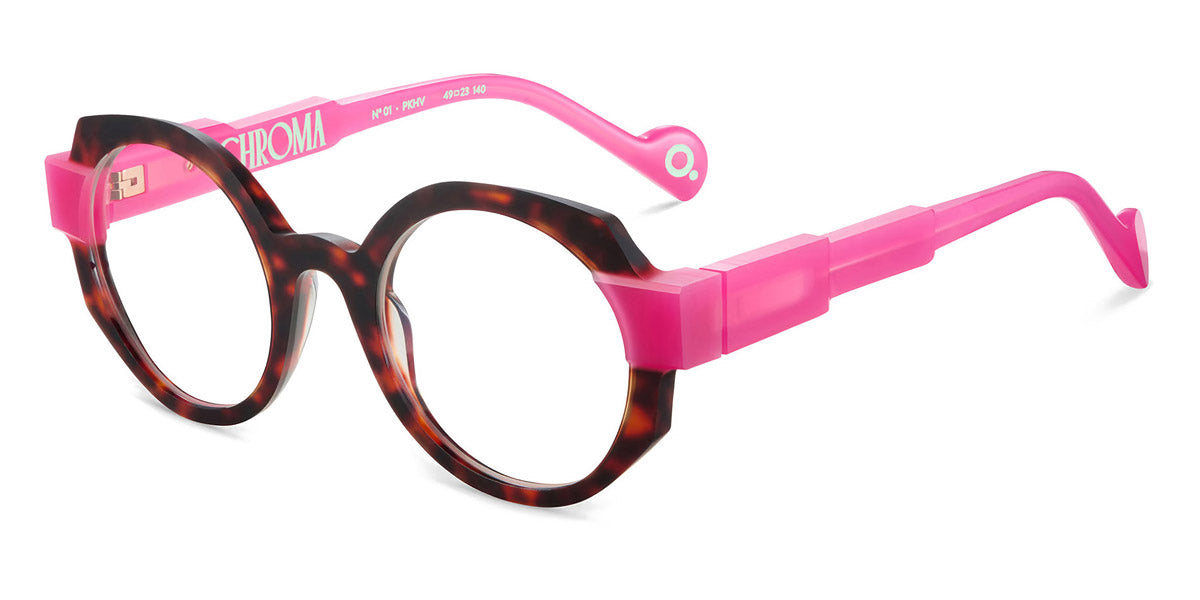 Etnia Barcelona® Chroma N01 ETB 5 CHR001 49O PKHV - PKHV Pink/Havana Eyeglasses