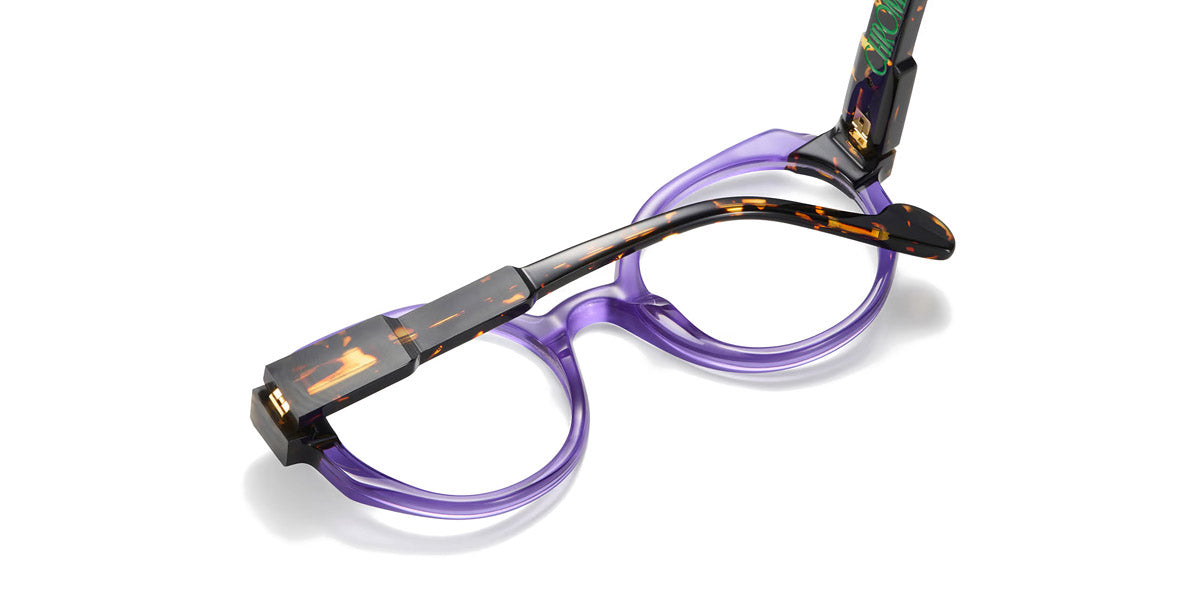 Etnia Barcelona® Chroma N01 ETB 5 CHR001 49O PUHV - PUHV Purple/Havana Eyeglasses