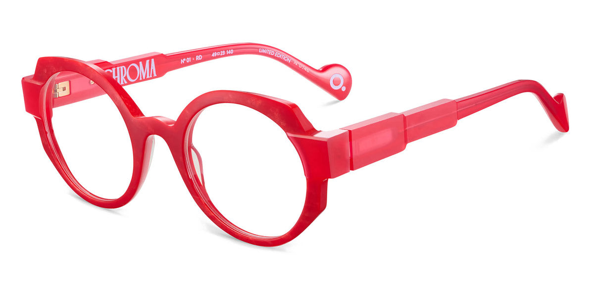 Etnia Barcelona® Chroma N01 ETB 5 CHR001 49O RD - RD Red Eyeglasses