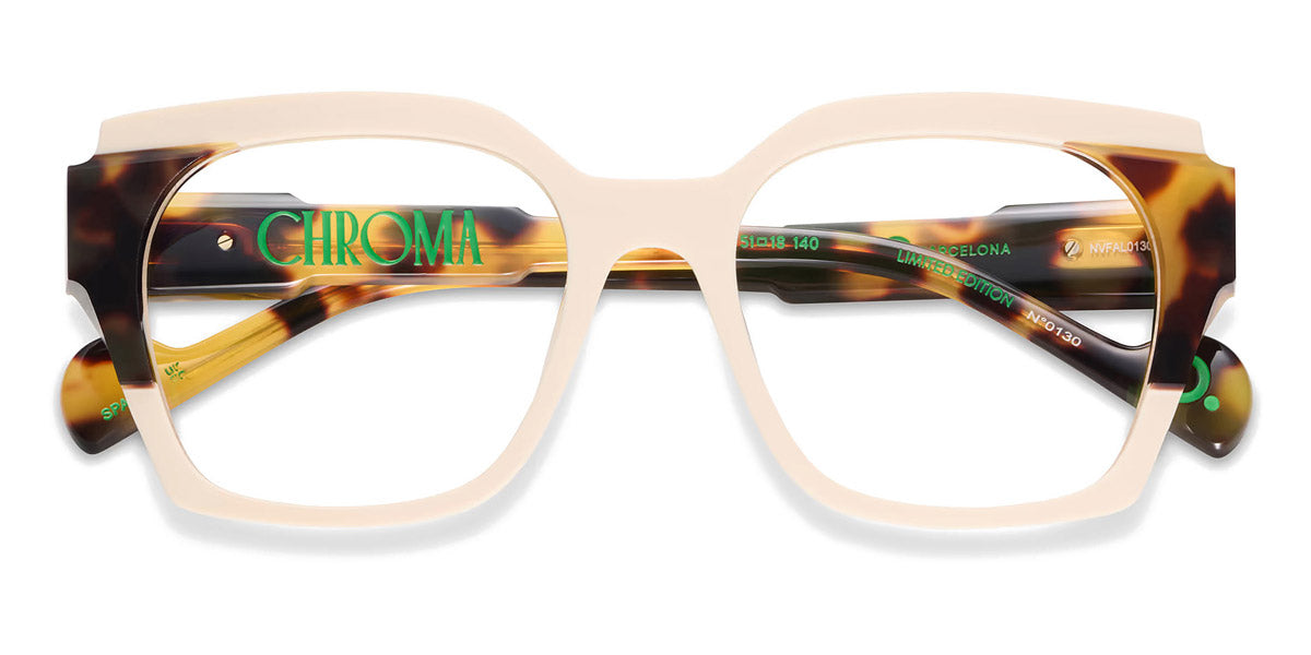 Etnia Barcelona® Chroma N02 ETB 5 CHR002 51O WHHV - WHHV White/Havana Eyeglasses