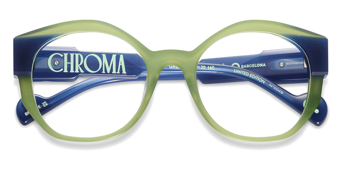 Etnia Barcelona® Chroma N03 ETB 5 CHR003 52O GRDB - GRDB Green/Blue Eyeglasses