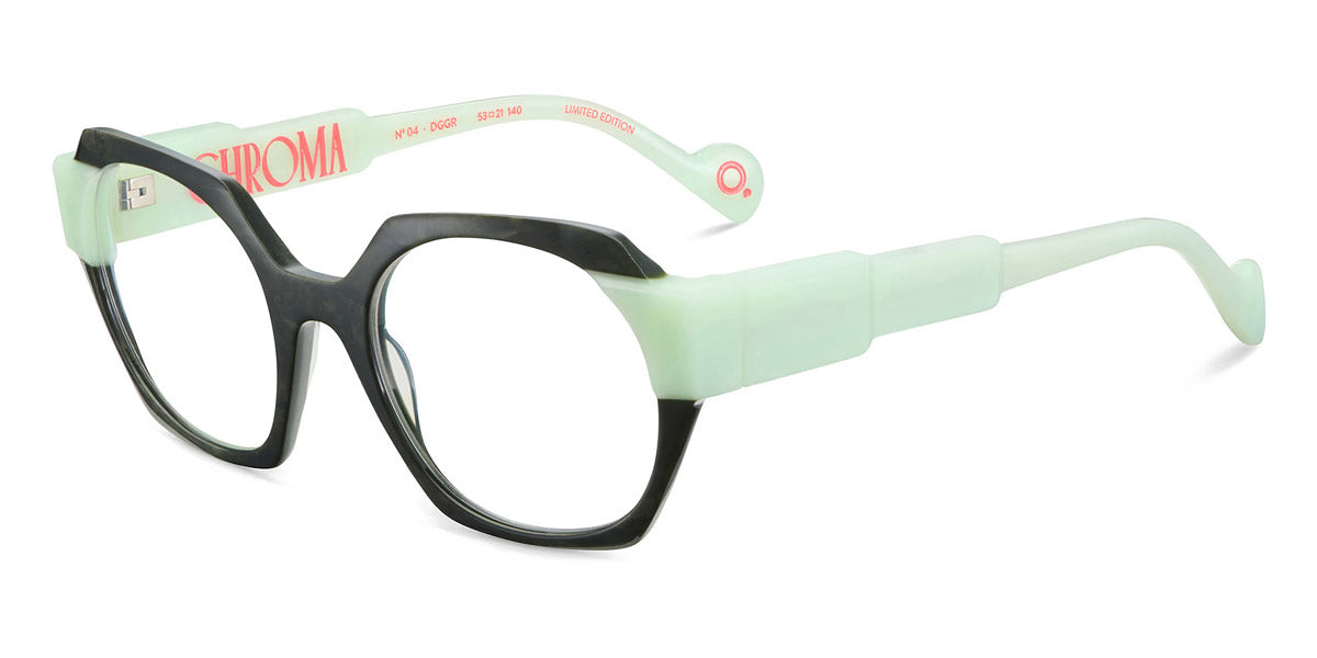 Etnia Barcelona® Chroma N04 ETB 5 CHR004 53O DGGR - DGGR Green/Green Eyeglasses