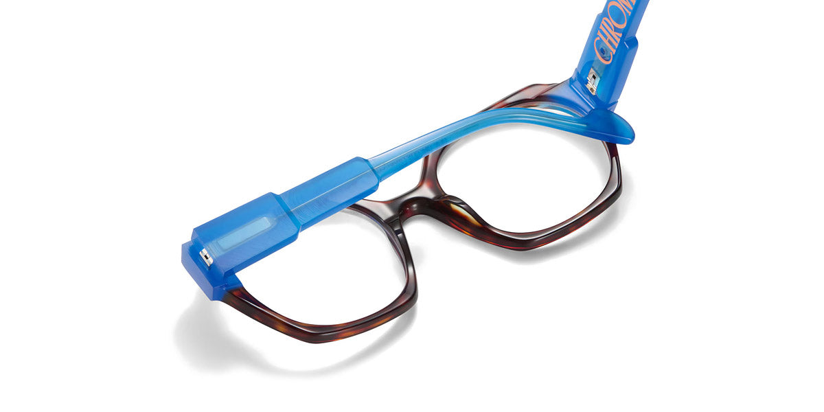 Etnia Barcelona® Chroma N04 ETB 5 CHR004 53O HVBL - HVBL Havana/Blue Eyeglasses