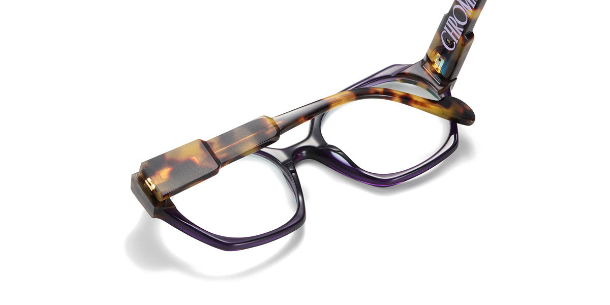 Etnia Barcelona® Chroma N04 ETB 5 CHR004 53O PUHV - PUHV Purple/Havana Eyeglasses