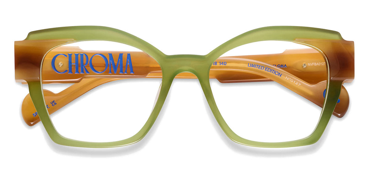 Etnia Barcelona® Chroma N06 ETB 5 CHR006 52O GRHV - GRHV Green/Havana Eyeglasses