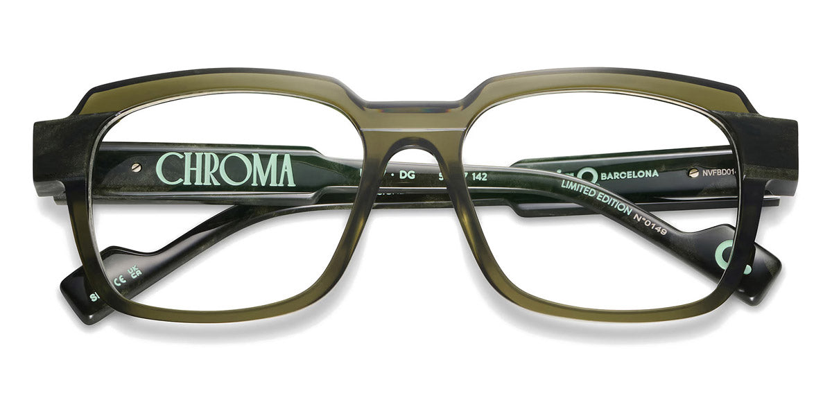 Etnia Barcelona® Chroma N07 ETB 5 CHR007 54O DG - DG Green Eyeglasses