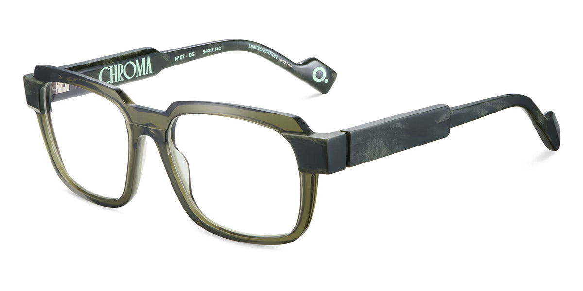 Etnia Barcelona® Chroma N07 ETB 5 CHR007 54O DG - DG Green Eyeglasses