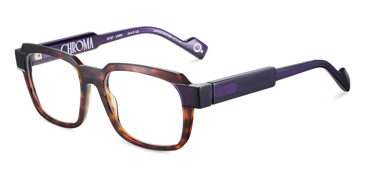 Etnia Barcelona® Chroma N07 ETB 5 CHR007 54O HVPU - HVPU Havana/Purple Eyeglasses