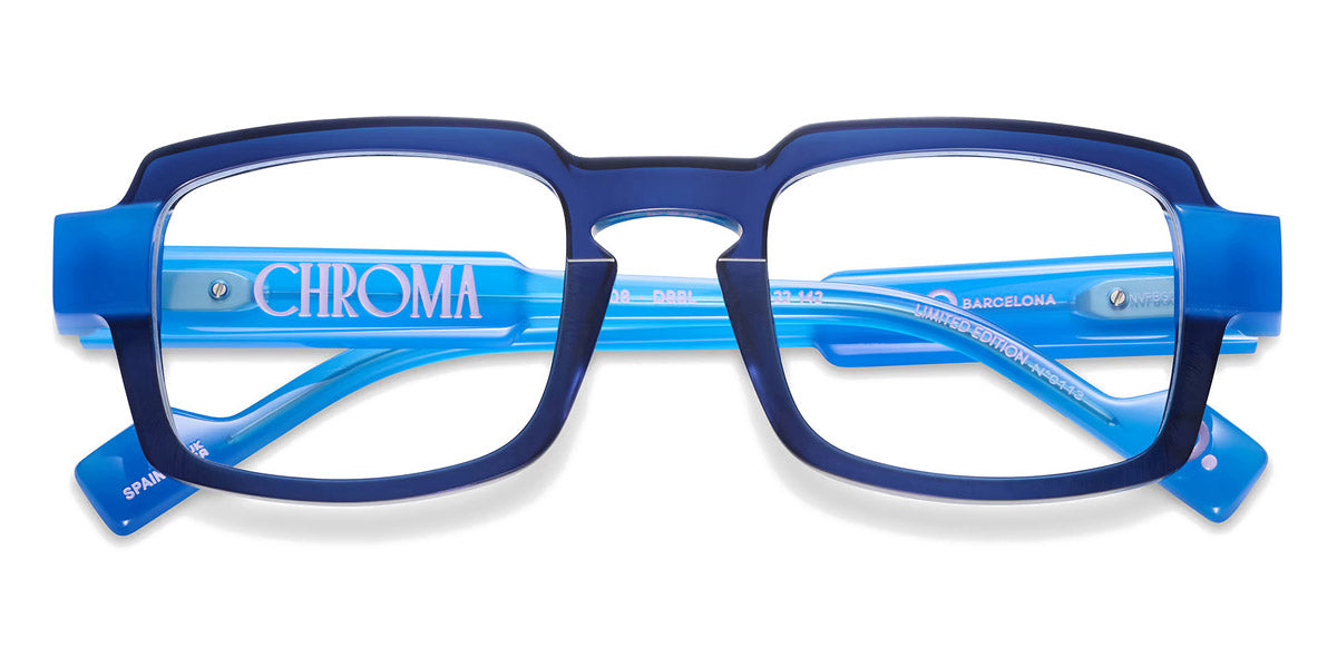 Etnia Barcelona® Chroma N08 ETB 5 CHR008 49O DBBL - DBBL Blue/Blue Eyeglasses