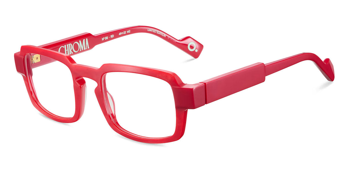 Etnia Barcelona® Chroma N08 ETB 5 CHR008 49O RD - RD Red Eyeglasses