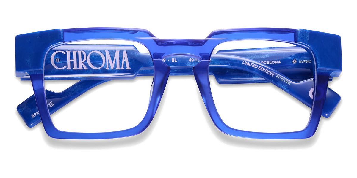 Etnia Barcelona® Chroma N09 ETB 5 CHR009 49O BL - BL Blue Eyeglasses