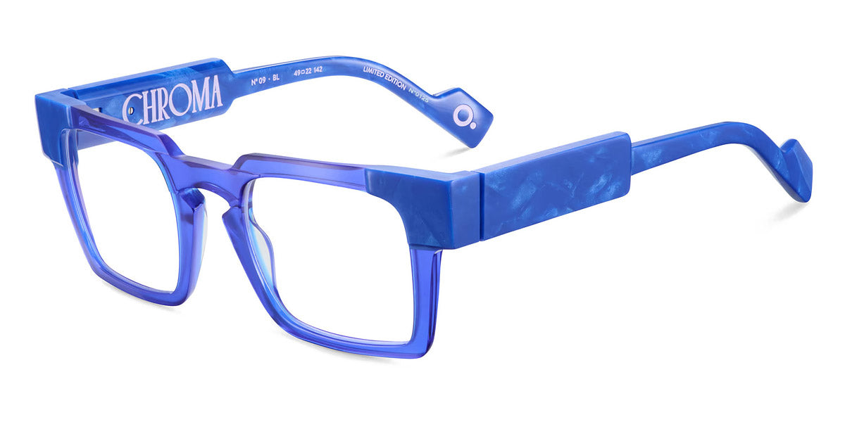 Etnia Barcelona® Chroma N09 ETB 5 CHR009 49O BL - BL Blue Eyeglasses