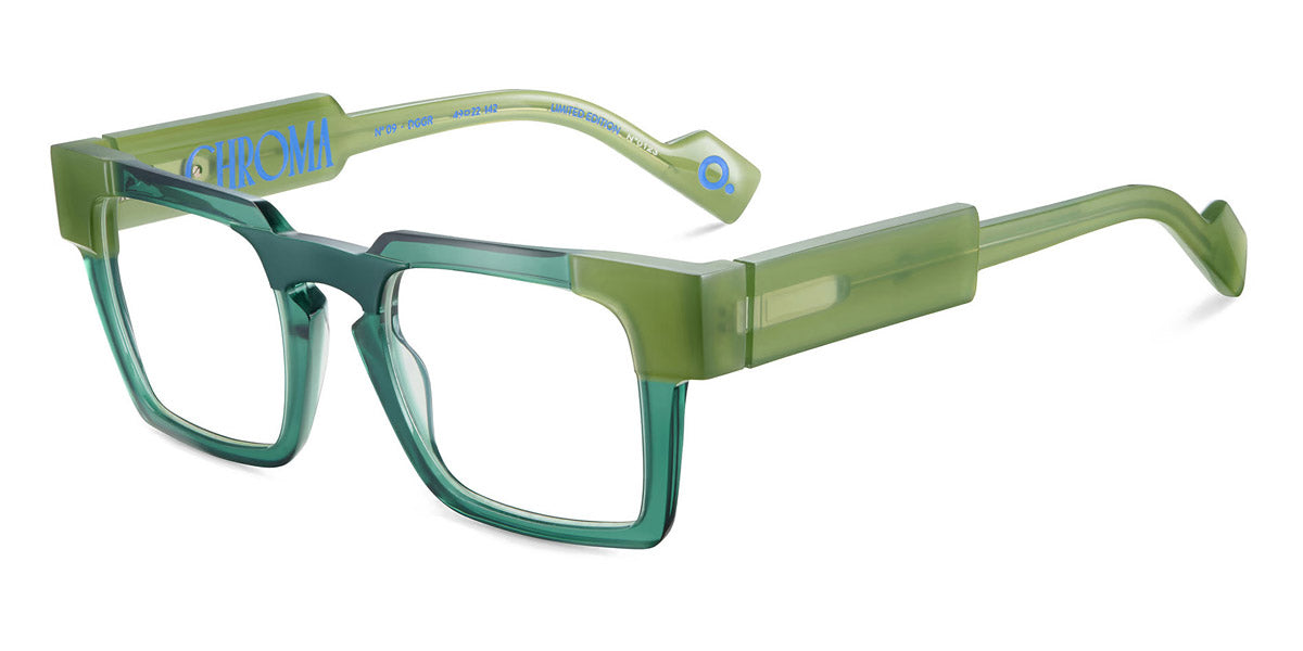 Etnia Barcelona® Chroma N09 ETB 5 CHR009 49O DGGR - DGGR Green/Green Eyeglasses