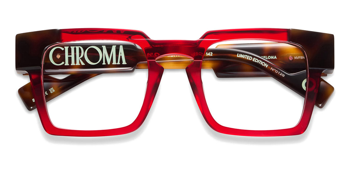 Etnia Barcelona® Chroma N09 ETB 5 CHR009 49O RDHV - RDHV Red/Havana Eyeglasses