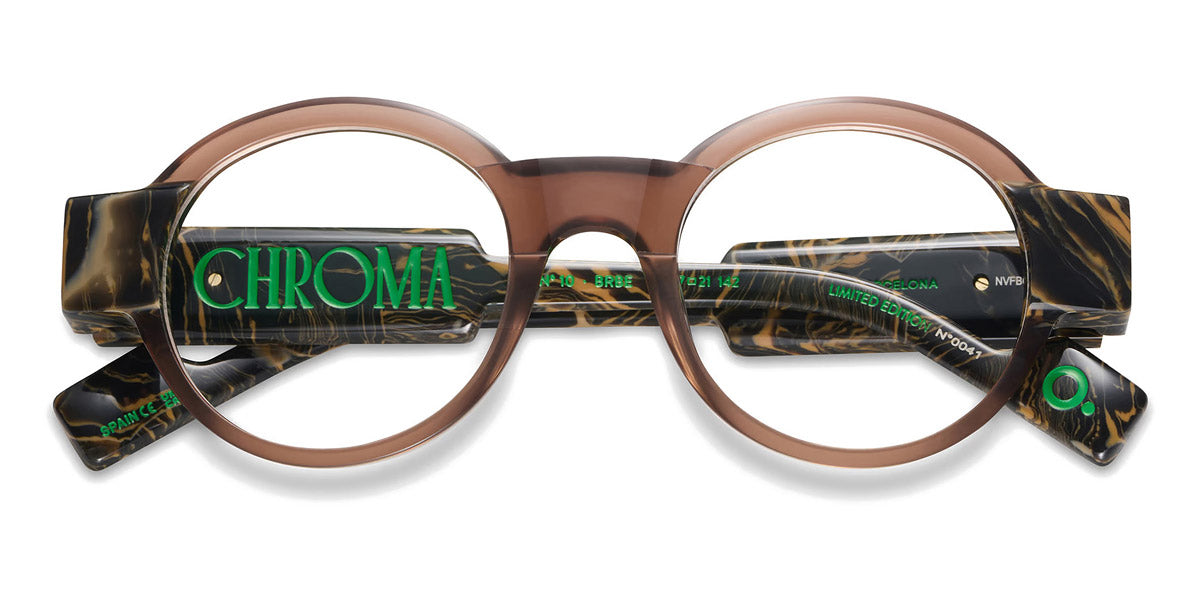 Etnia Barcelona® Chroma N10 ETB 5 CHR010 47O BRBE - BRBE Brown/Beige Eyeglasses