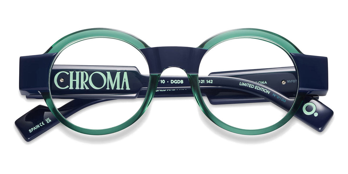 Etnia Barcelona® Chroma N10 ETB 5 CHR010 47O DGDB - DGDB Green/Blue Eyeglasses