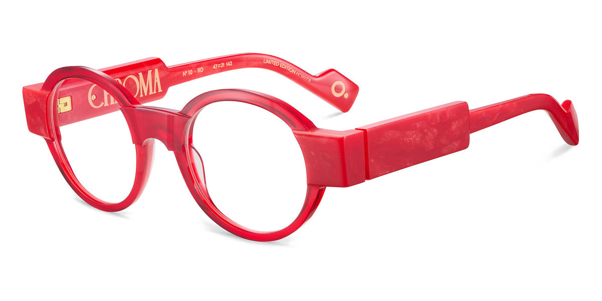 Etnia Barcelona® Chroma N10 ETB 5 CHR010 47O RD - RD Red Eyeglasses