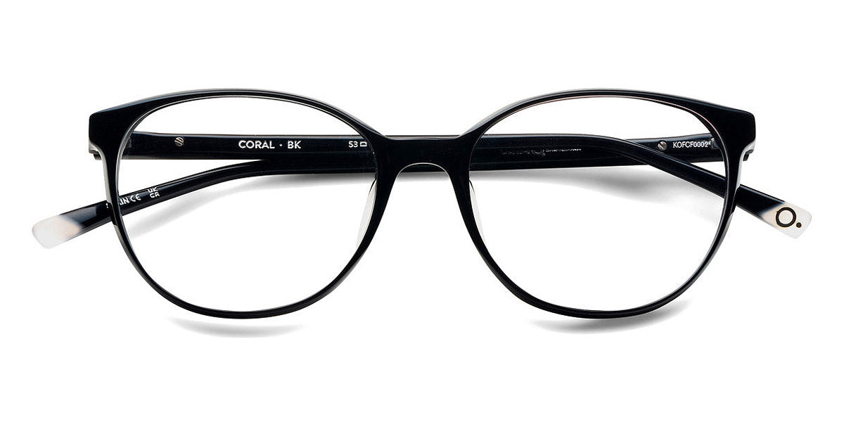 Etnia Barcelona® CORAL 5 CORAL 53O BK - BK Black Eyeglasses