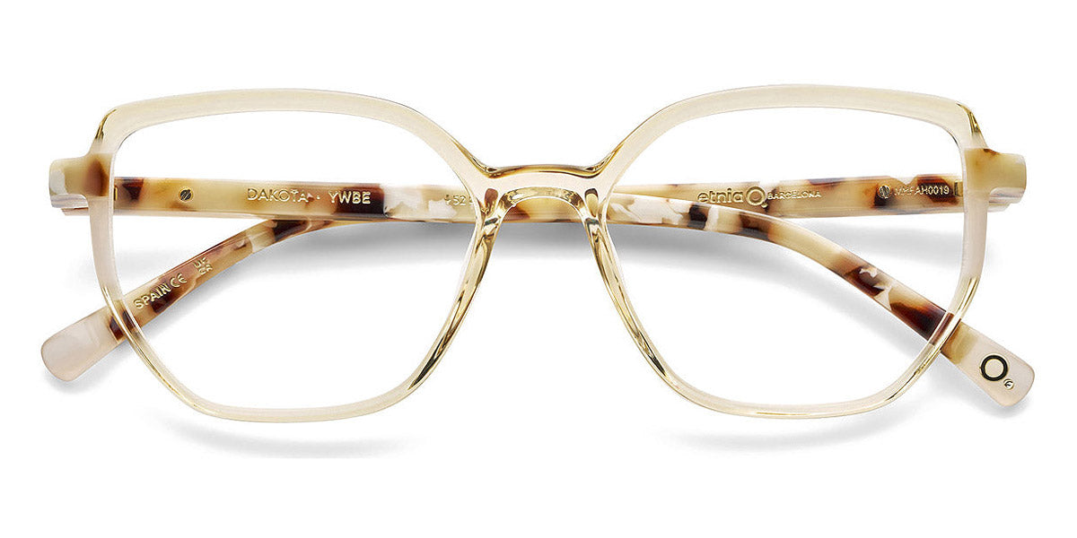 Etnia Barcelona® DAKOTA 5 DAKOTA 49O YWBE 49 - YWBE Yellow/Brown Eyeglasses