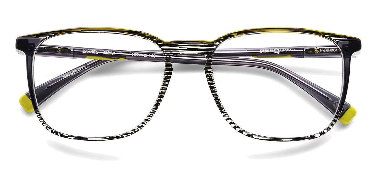 Etnia Barcelona® Daniel ETB 5 DANIEL 57O BKYW - BKYW Black/Yellow Eyeglasses