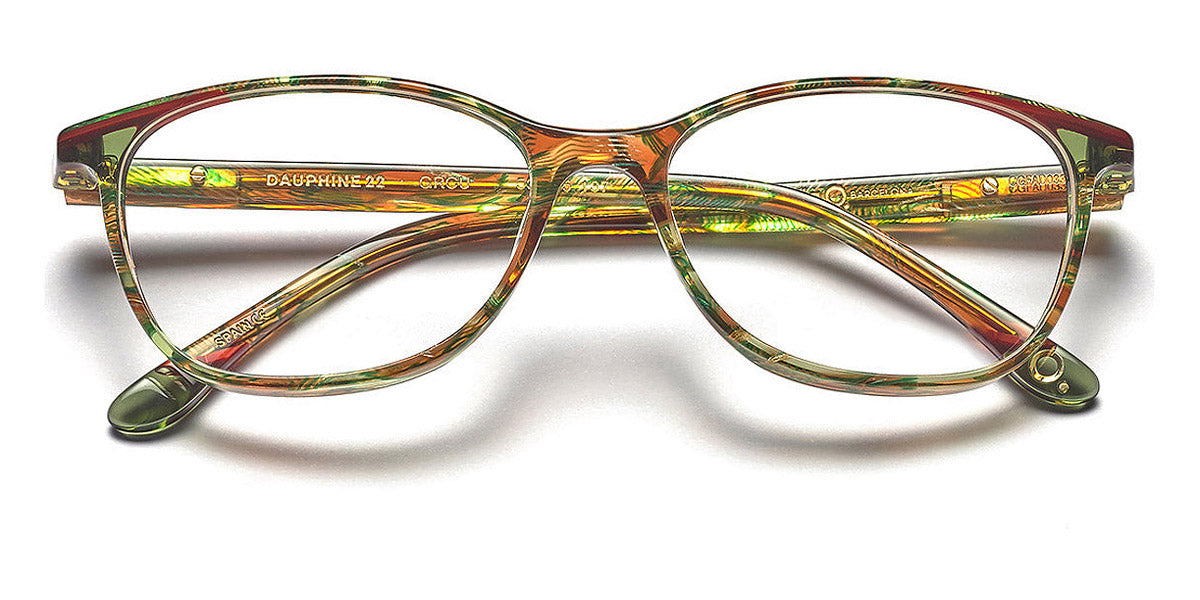 Etnia Barcelona® DAUPHINE 22 5 DAUP22 53O GRCU - GRCU Green/Brown Eyeglasses