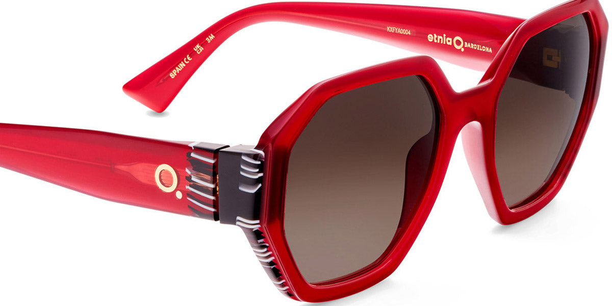 Etnia Barcelona® DERROCHE 5 DERROC 52S RDBK - RDBK Red/Black Sunglasses