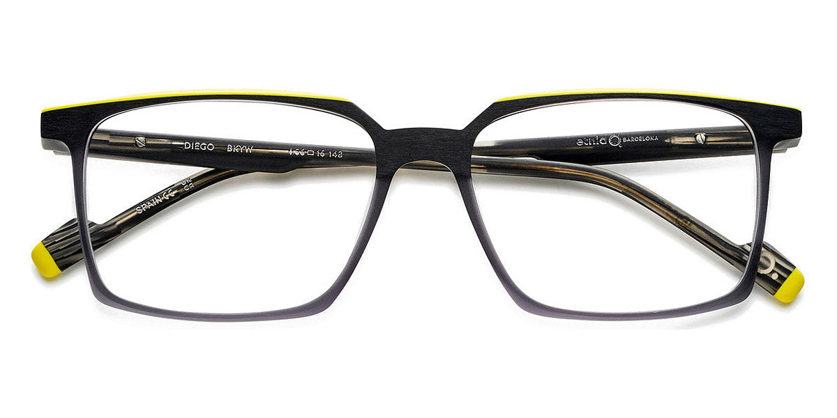 Etnia Barcelona® DIEGO 5 DIEGO 54O BKYW 56 - BKYW Black/Yellow Eyeglasses