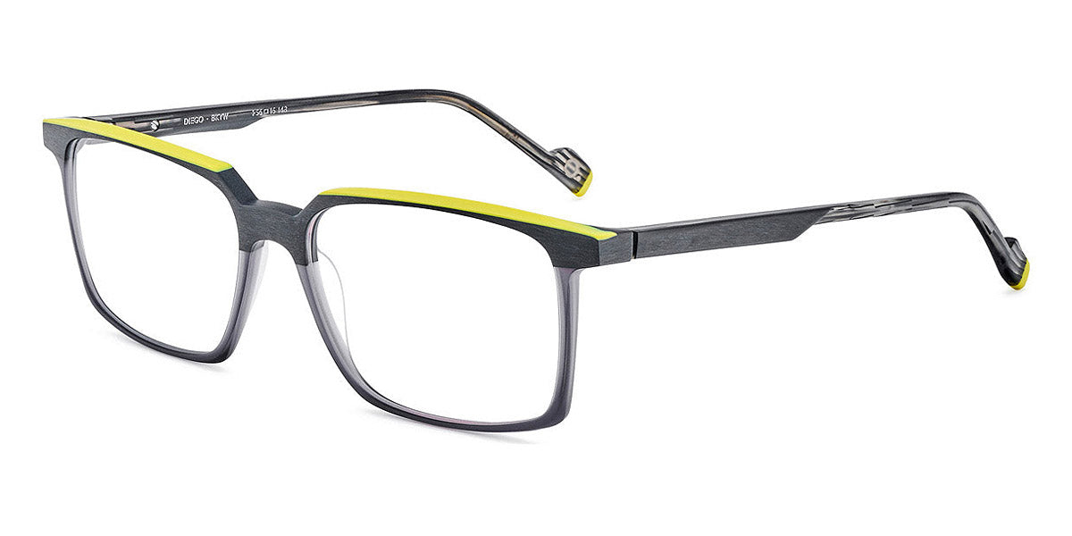 Etnia Barcelona® DIEGO 5 DIEGO 54O BKYW 56 - BKYW Black/Yellow Eyeglasses