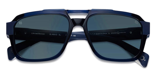 Etnia Barcelona® El Reno C.A. ETB 5 ELRE L 57S BL - BL Blue Sunglasses