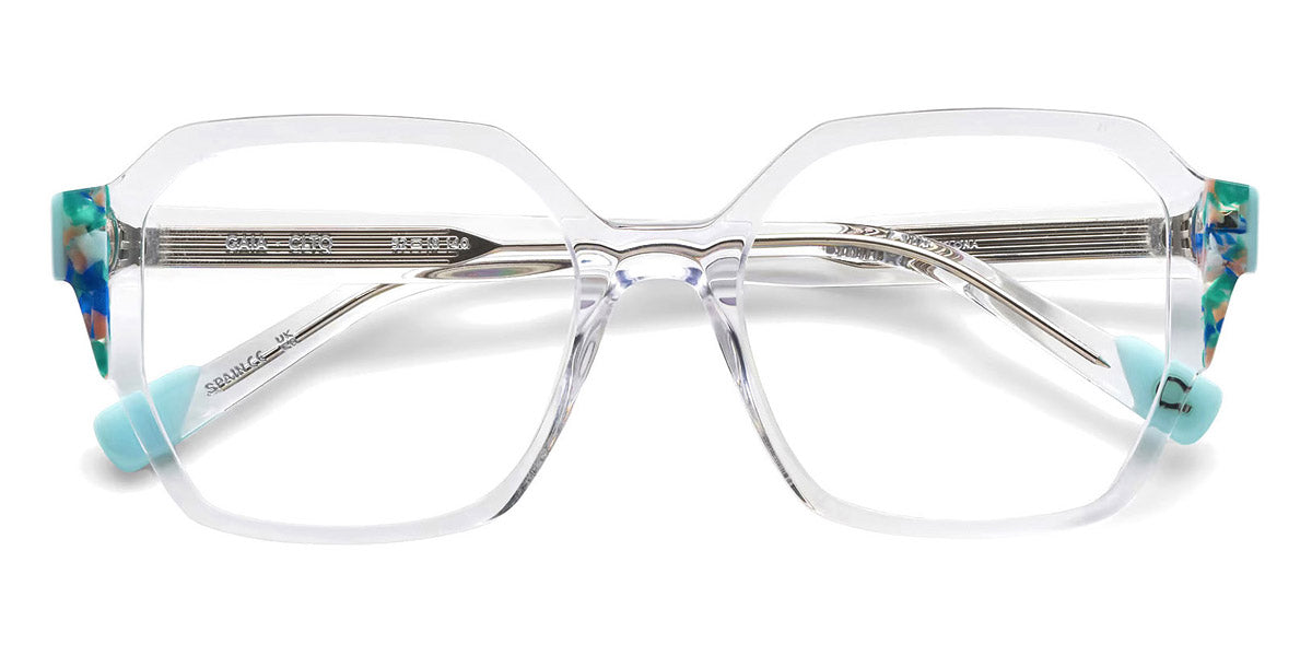 Etnia Barcelona® Gaia ETB 5 GAIA 52O CLTQ - CLTQ Clear/Turquoise Eyeglasses