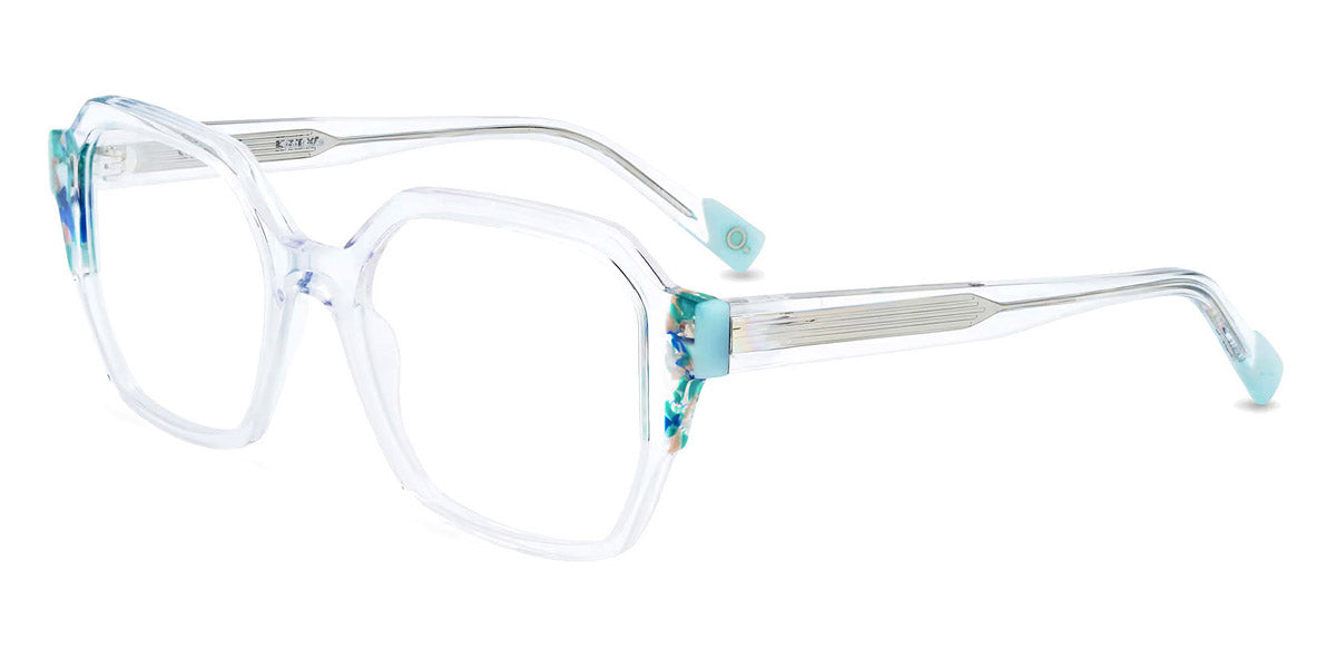 Etnia Barcelona® Gaia ETB 5 GAIA 52O CLTQ - CLTQ Clear/Turquoise Eyeglasses