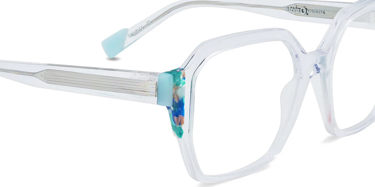 Etnia Barcelona® Gaia ETB 5 GAIA 52O CLTQ - CLTQ Clear/Turquoise Eyeglasses