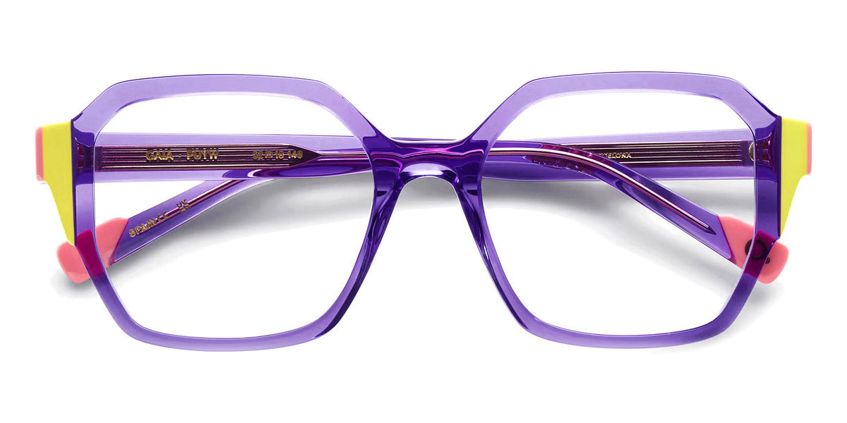 Etnia Barcelona® Gaia ETB 5 GAIA 52O PUYW - PUYW Purple/Yellow Eyeglasses